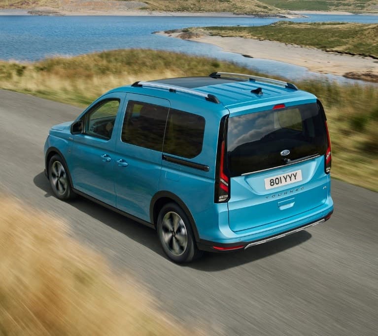 Ford Tourneo Connect Heck blau