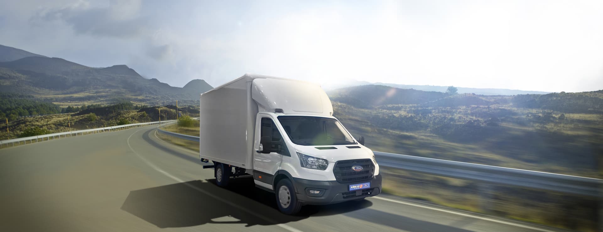 Bereit für große Aufgaben - der Transit Koffer