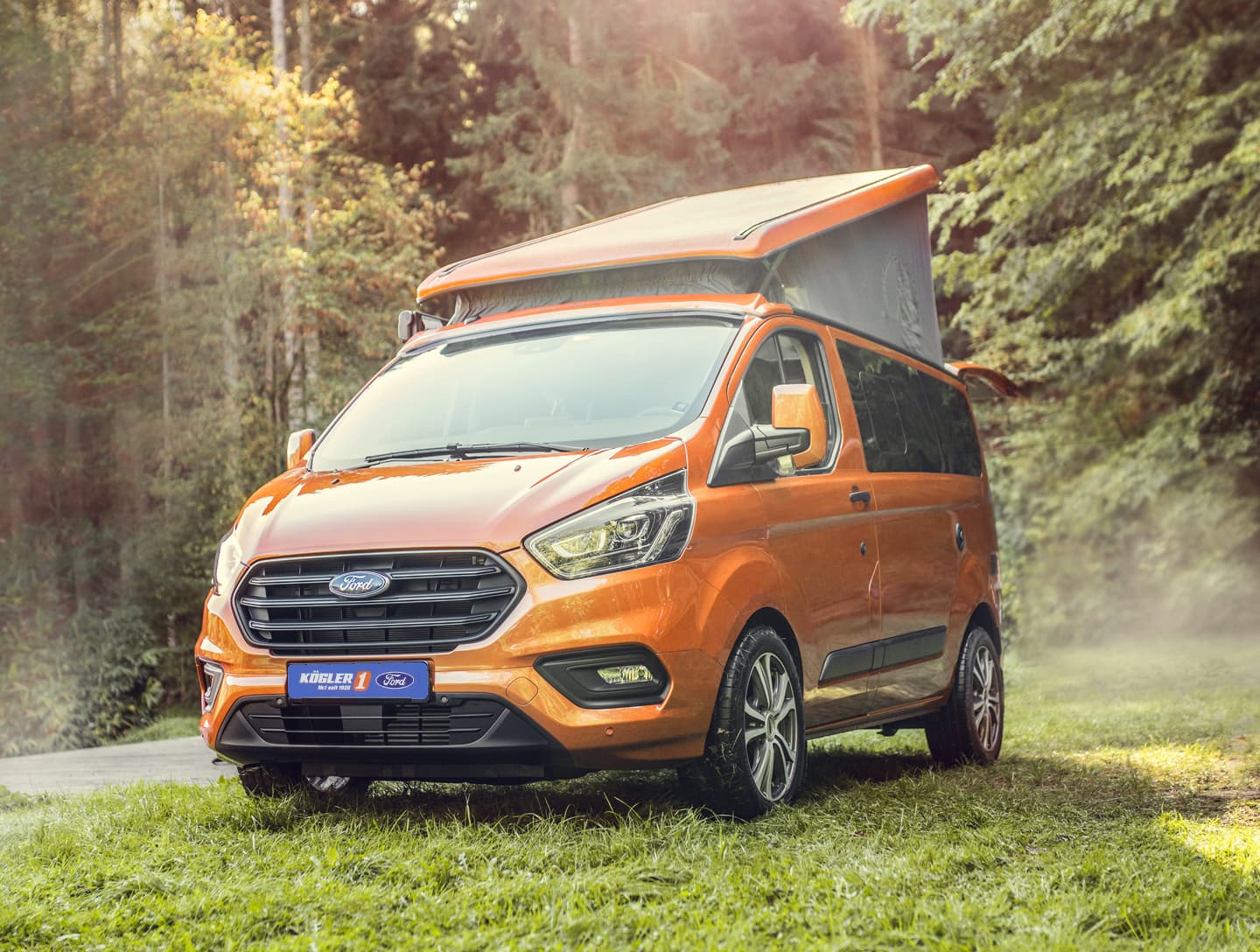 Ford Transit Nugget mit Aufstelldach