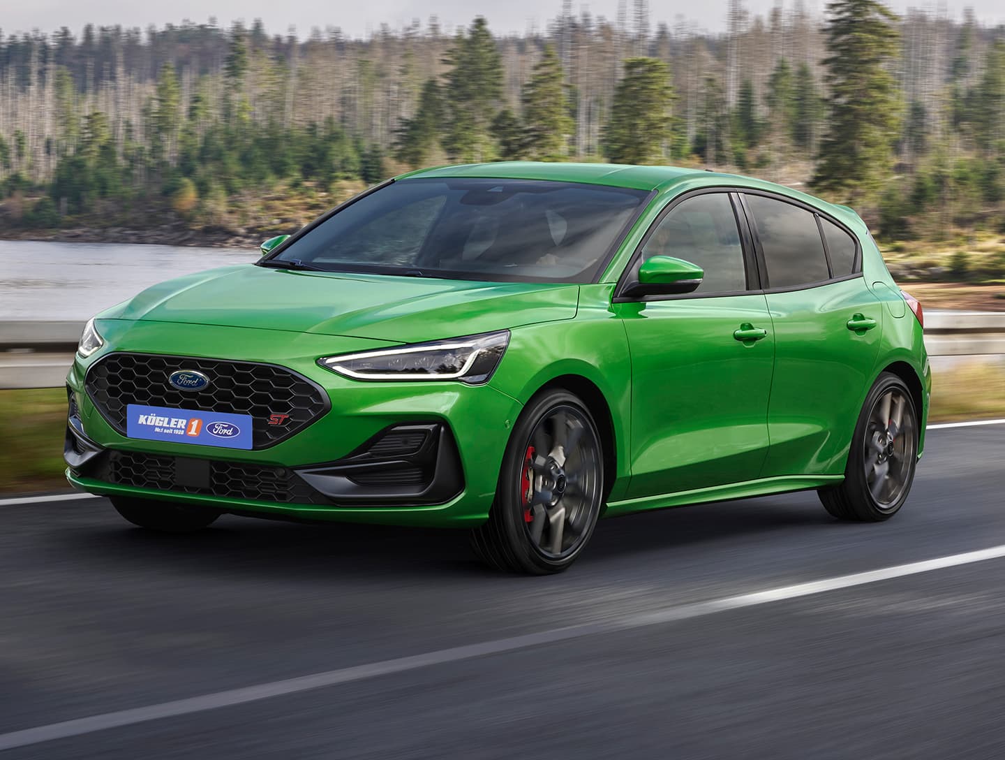 Ford Focus ST grün