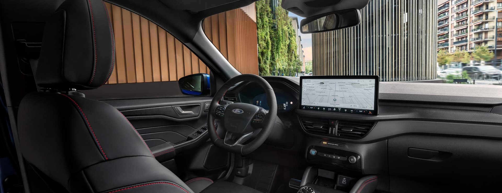 Das Interieur des Ford Puma