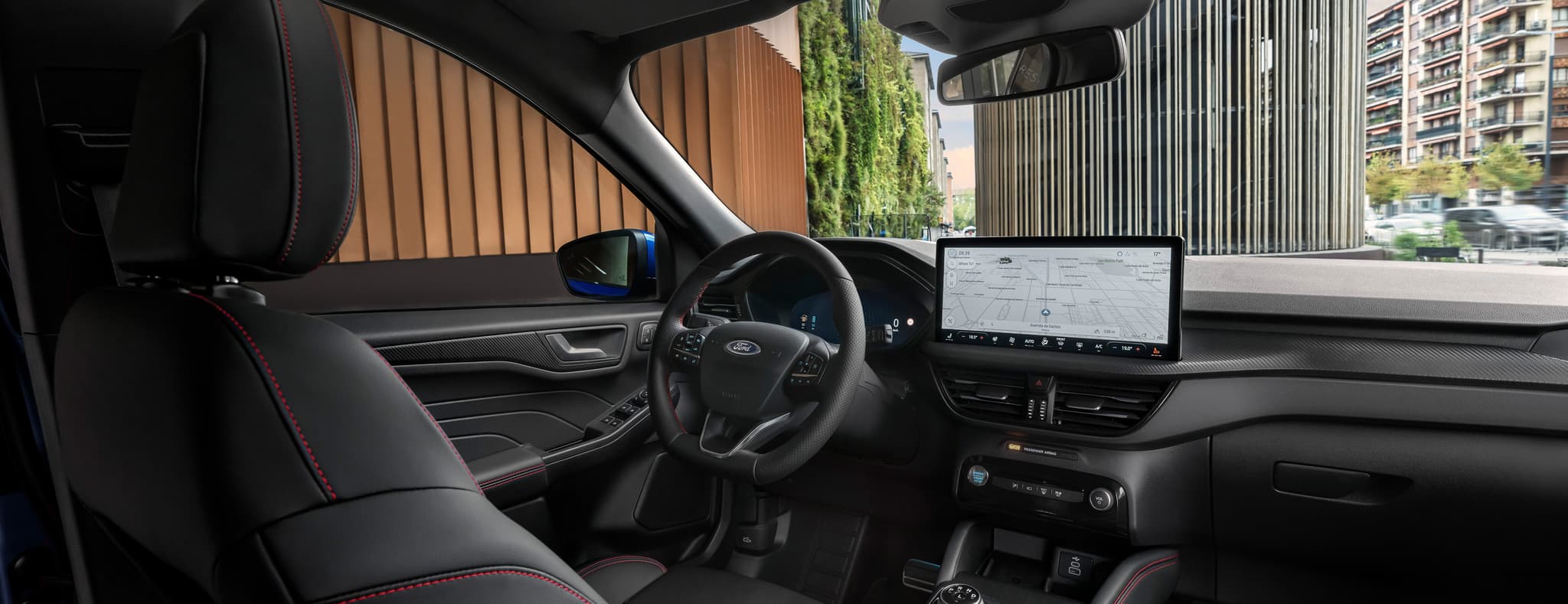 Das Interieur des Ford Puma