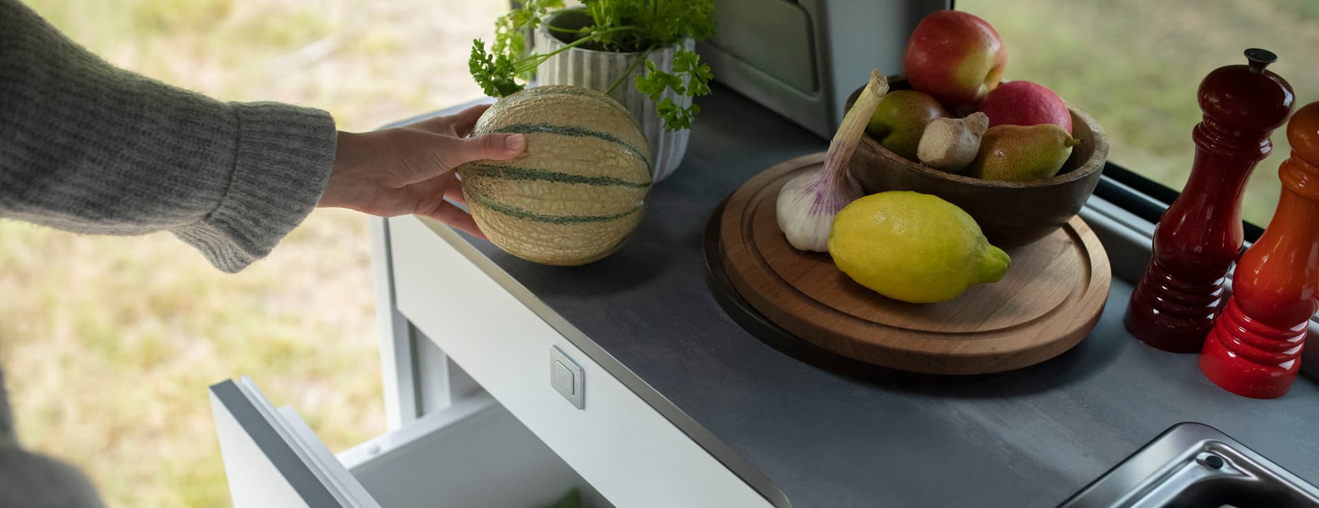 Zonen für eine klare Abtrennung